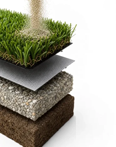 Greenial capas de céspedes Capas de instalación de césped artificial Greenial